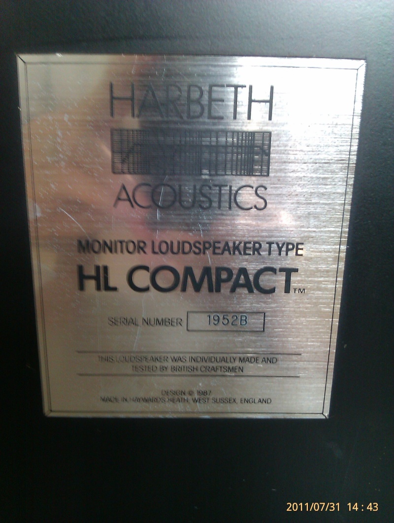 Harbeth HL Compact -Rosewood (Used)(SOLD) Imag0215