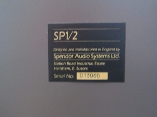 Spendor SP 1/2 loudspeaker (Used) SOLD Img_2213