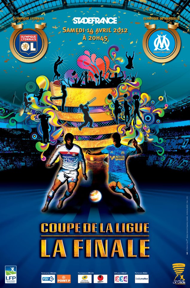 finale coupe de la ligue lyon om 2011-2012 Affich10