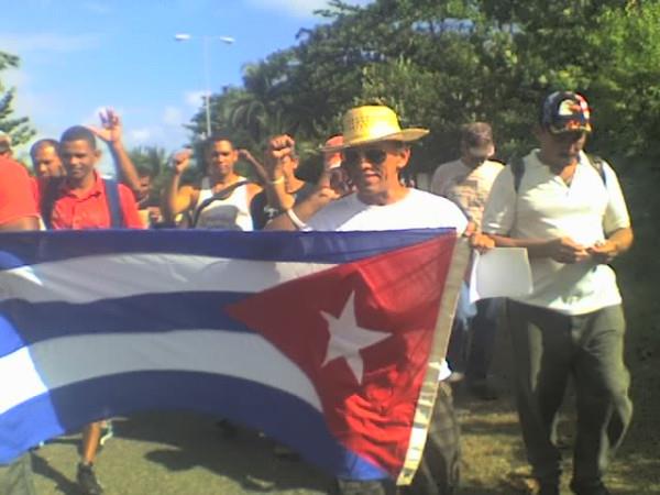 Comenzo la Marcha nacional por la libertad de Cuba Boitel-Zapata  Marcha10