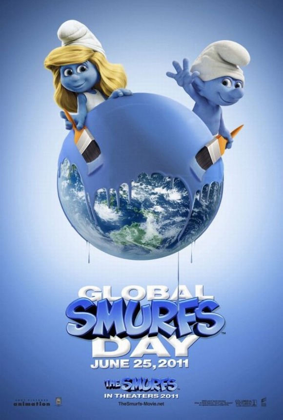 بانفراد النسخة الـ TS لفيلم الأنميشن والكوميديا العائلى الممتع The Smurfs 2011 مُترجم بمساحة 355 ميجا على أكثر من سيرفر 33496610