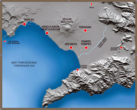 Pompéi : ce jour là, le rêve a pris fin Map10
