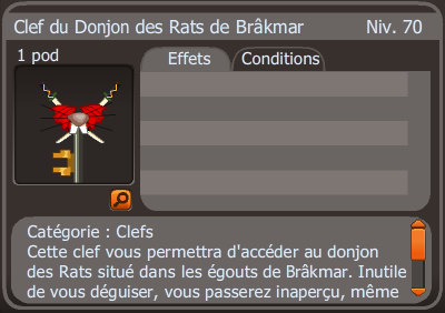 Les Donjons d'Amakna + Rats Bonta et Brakmar Clef12