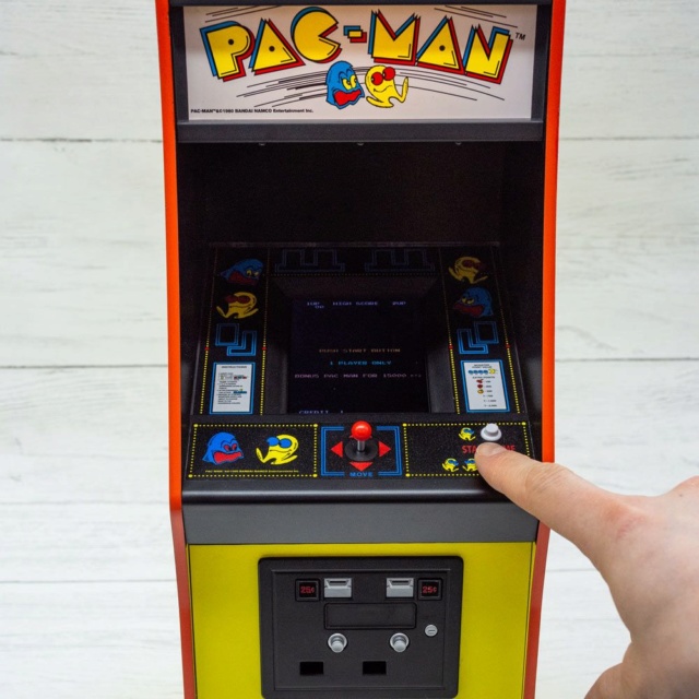  Mini PAC-MAN Arcade Cabinet Official  74986-10