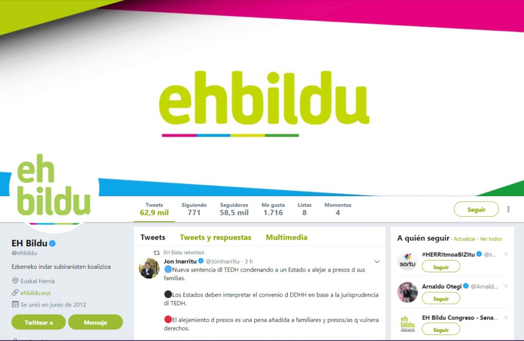 @ehbildu | Cuenta oficial de la coalición Euskal Herria Bildu Sin_tz11