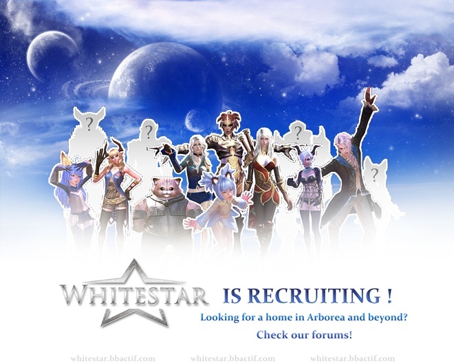Whitestar recruit for Tera!  Poster11