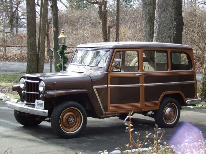 Jeep Willys station wagon overland 1955wi10