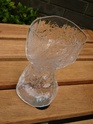 Mold-blown bark/tree textured vase - Scandinavian? P5180117