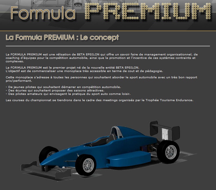 "FORMULA PREMIUM" Formul14