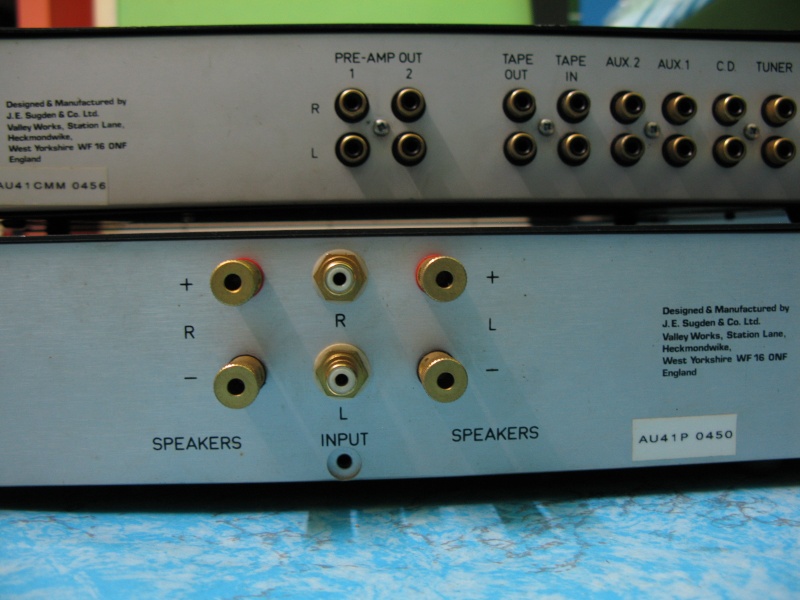 Sugden AU41C and AU41P pre-power amplifier (SOLD) Img_0512