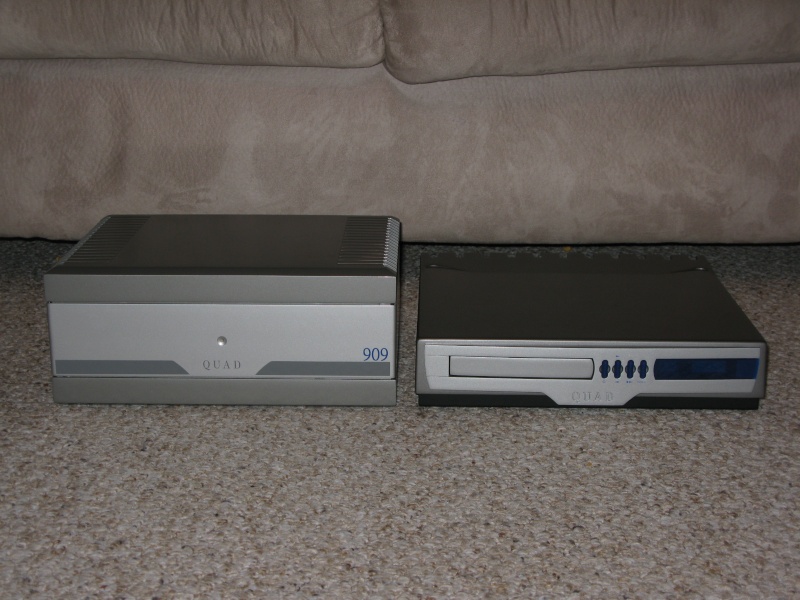 Quad 99CDP and Quad 909 poweramp (used) Img_5416