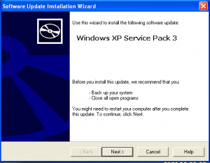 OFFLINE UPGRADE XP-SP2 TO XP-SP3 Upgrad10