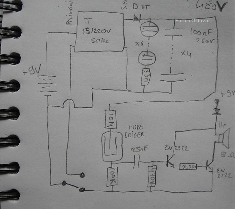 Le plus simple compteur Geiger Müller au monde DIY Schama10