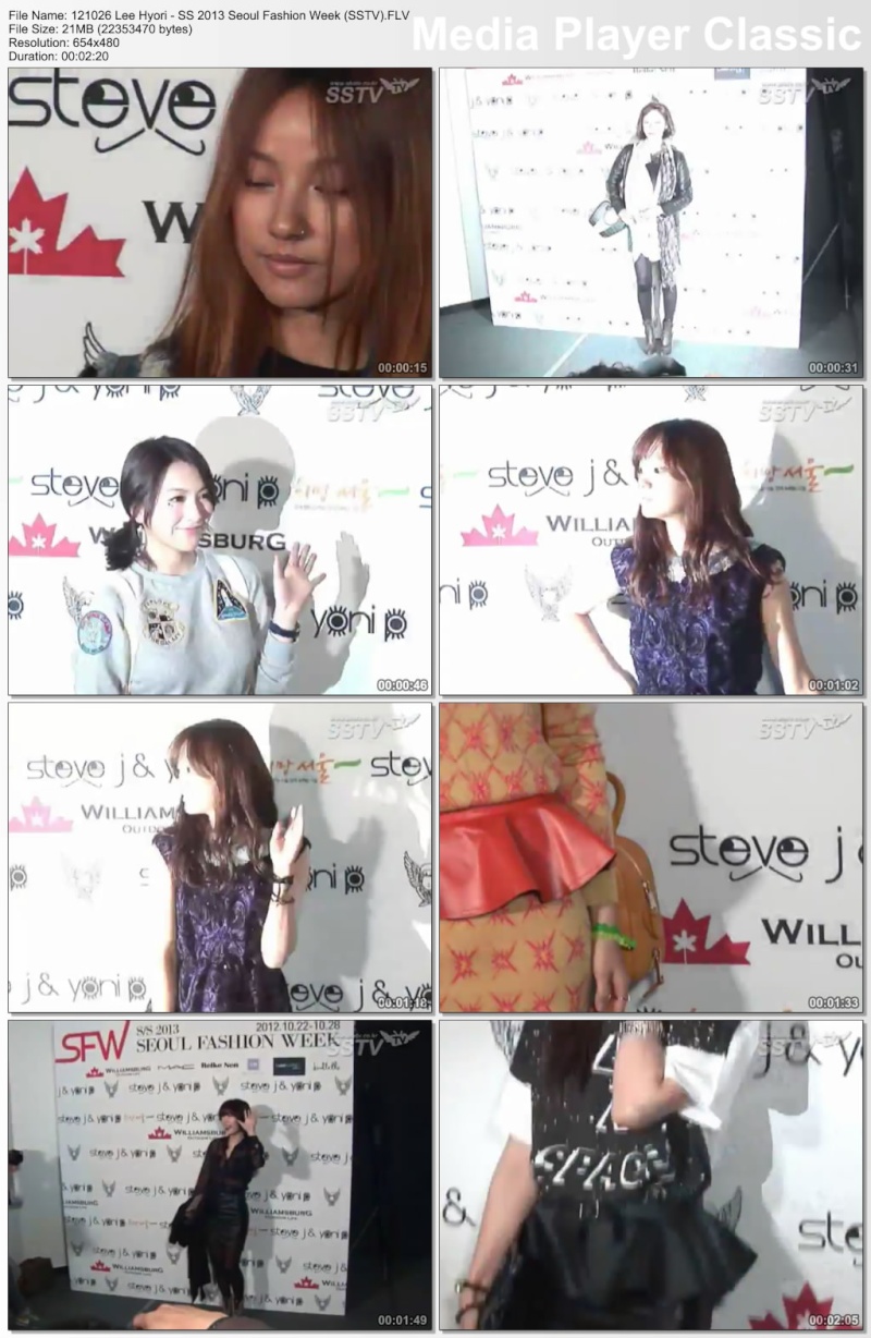 [121026] Hyori - SS 2013 Seoul Fashion Week 12102610