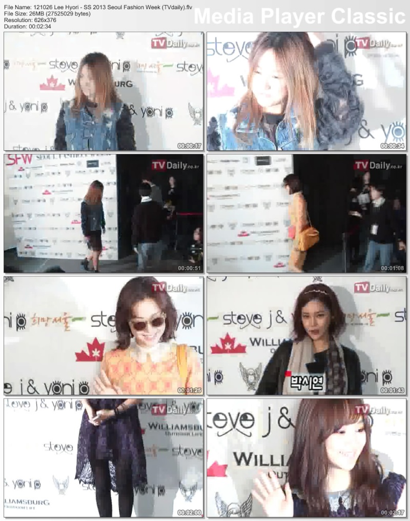 [121026] Hyori - SS 2013 Seoul Fashion Week 12102611