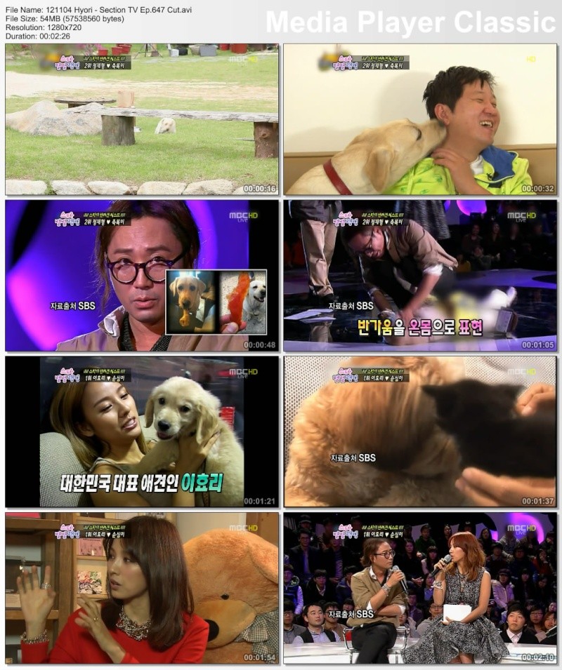 [121104] Hyori - Section TV Ep.647 Cut [54M/avi] 12110410