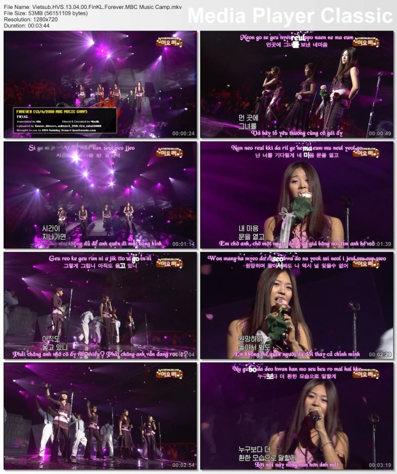[Vietsub][13.04.00] FinKL - Forever @ MBC Music Camp Vietsu13
