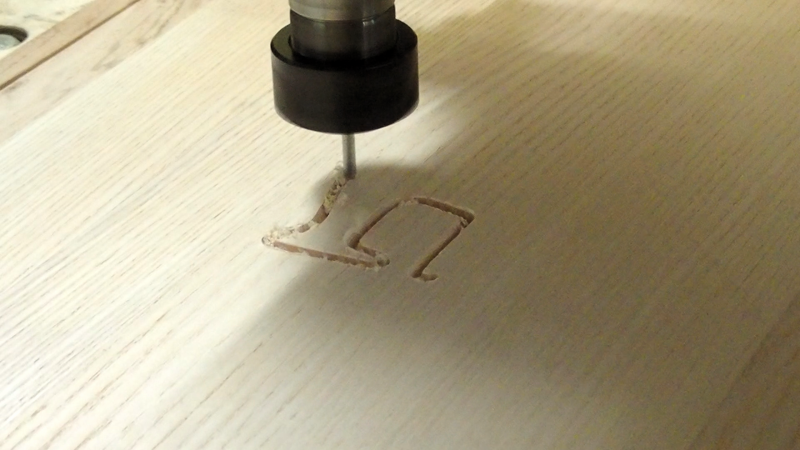 [Pas-à-pas] Incrustation motif bois CNC avec V-Engrave Plonge10