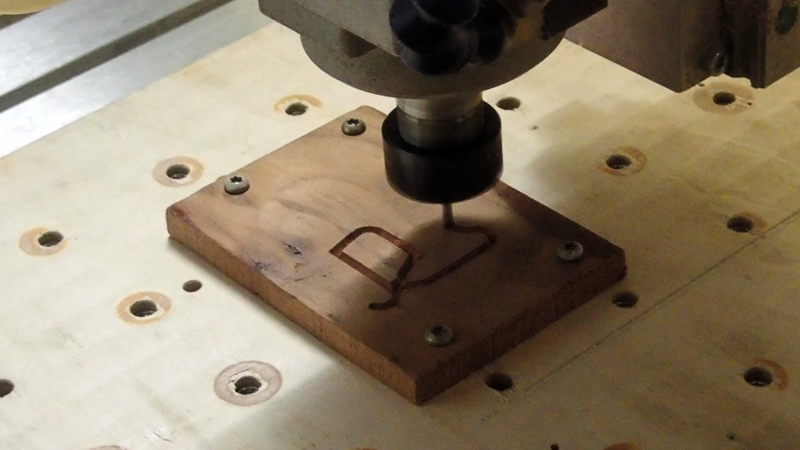 [Pas-à-pas] Incrustation motif bois CNC avec V-Engrave Plonge11
