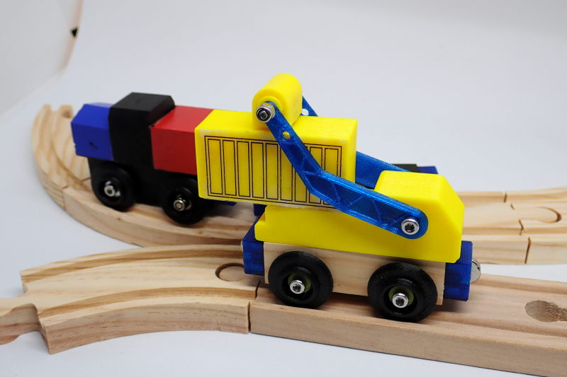 Loco « électrique » en 3D pour le train en bois BRIO Train_30