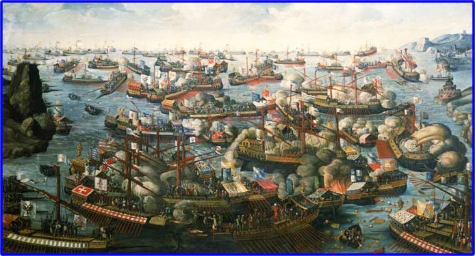 La battaglia di Lepanto - 7 ottobre 1571 con Capitano da mar! La_bat11
