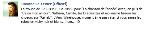 Messages de Roxane sur Facebook [MAJ 04.09] - Page 3 Fb301211