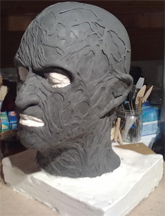 Création masque Freddy Krueger 1-16-110