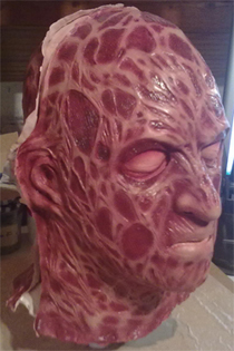 Création masque Freddy Krueger 2010
