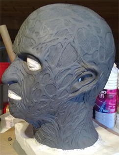 Création masque Freddy Krueger 411