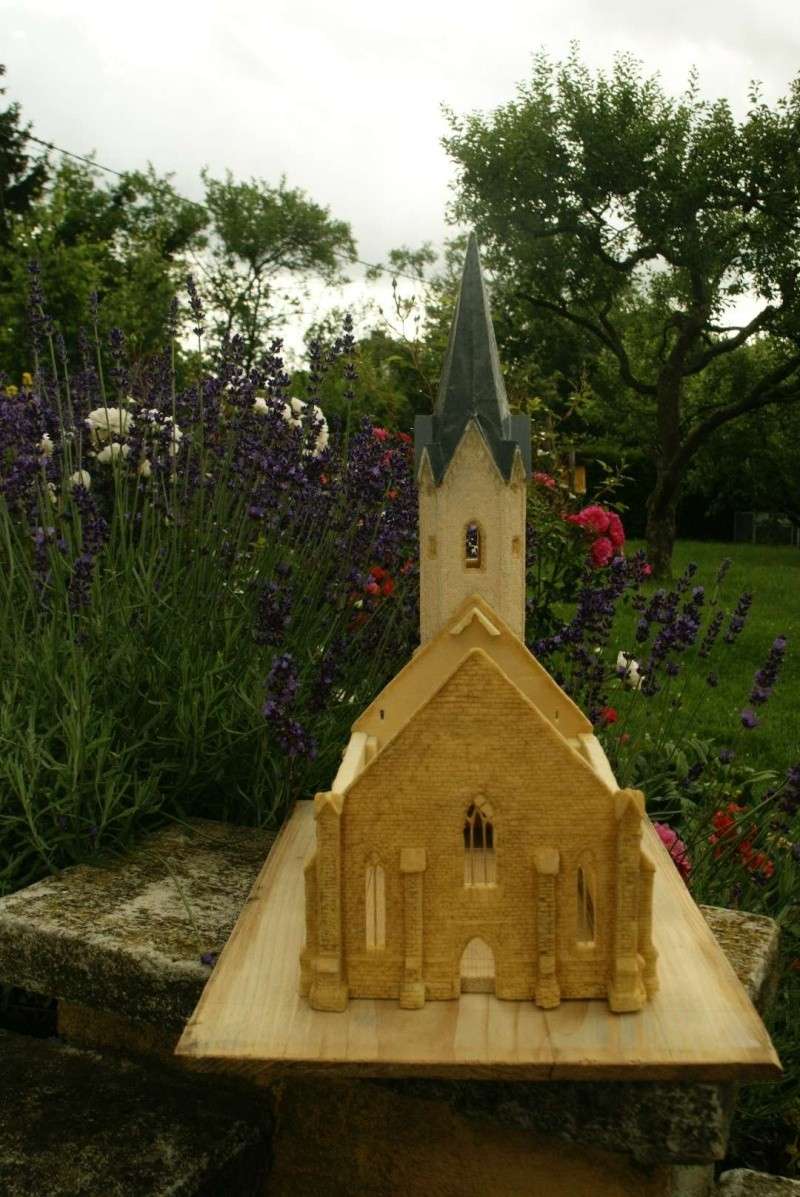 Dorfkirche Rommelshausen aus Hartschaum _dsc2211