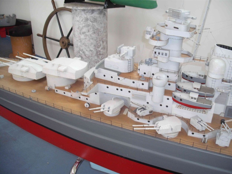 Restauration eines 1:67er Modells der "Bismarck". - Seite 3 1216