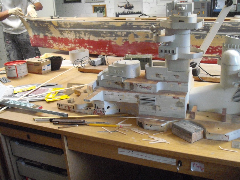 Restauration eines 1:67er Modells der "Bismarck". - Seite 4 9_web16