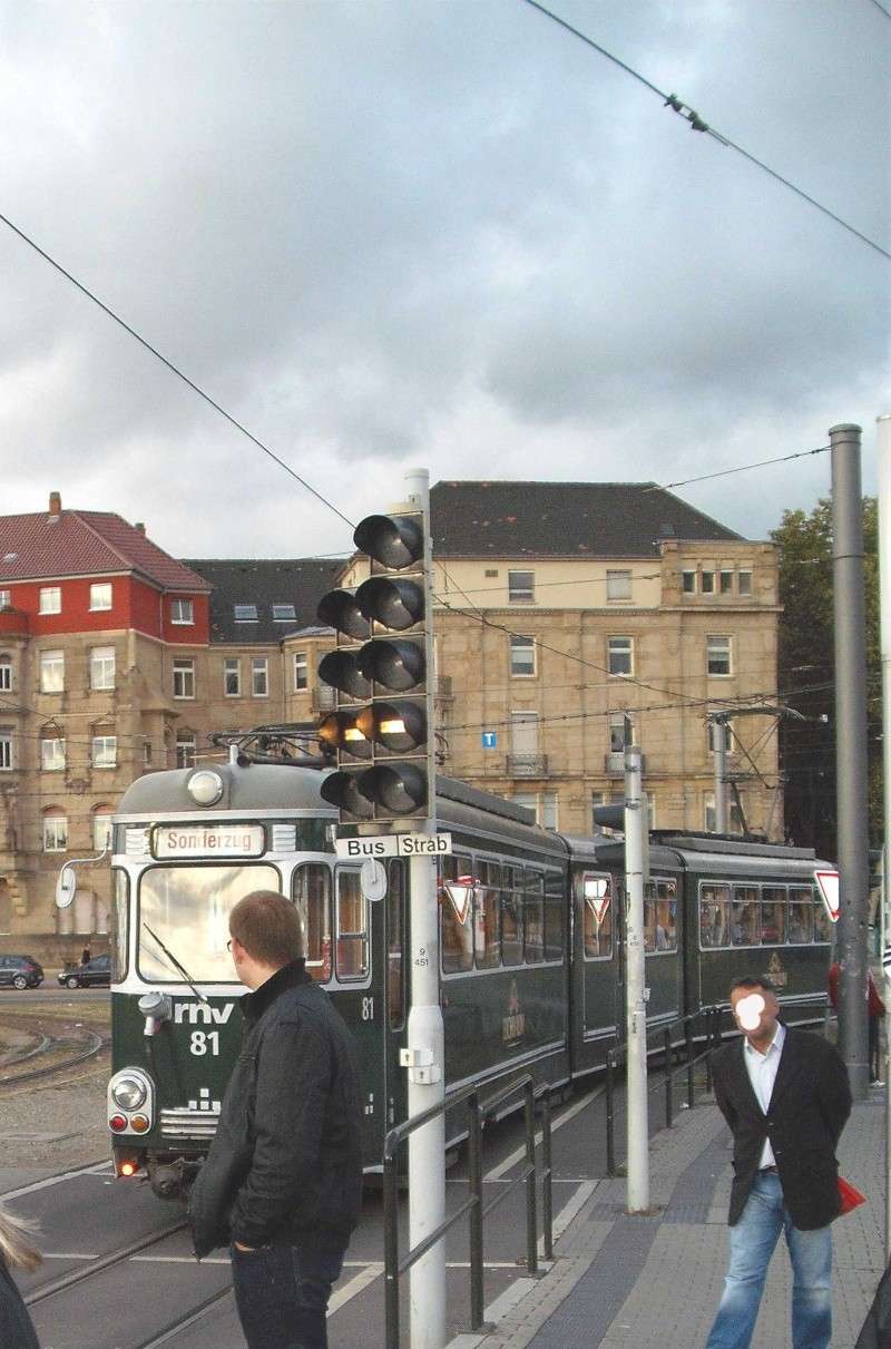 Alte Straßenbahn in Mannheim. Dscf9815