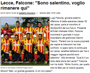 CALCIOMERCATO ESTIVO US LECCE (ESTATE 2012) - Pagina 8 Cattur15