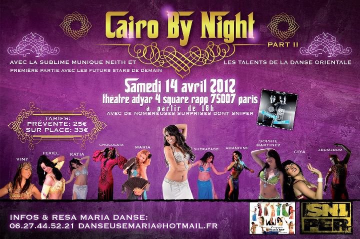 Cairo By Night 2ème édition à Paris avec Munique Neith 39715011