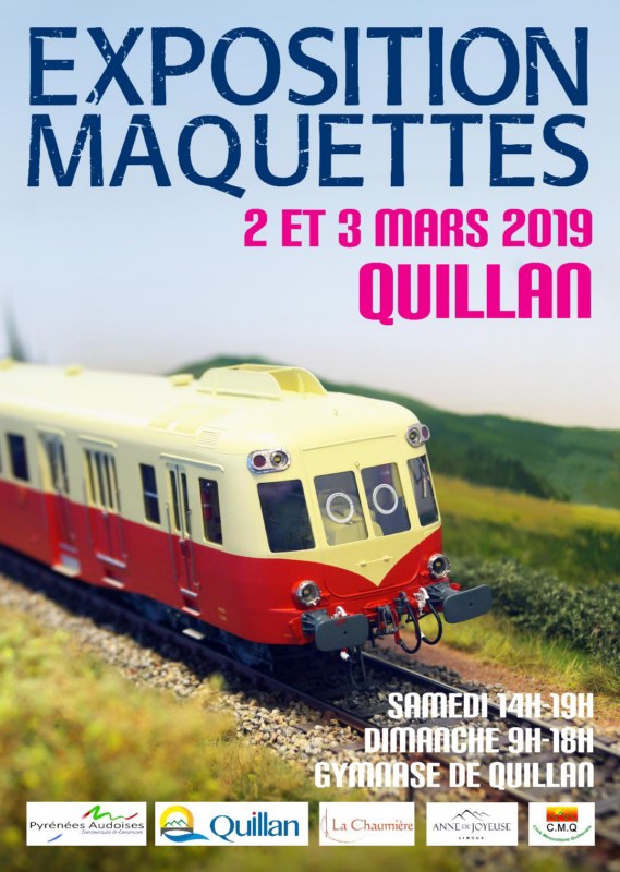 Quillan 02 et 03 Mars 2019  Affich11