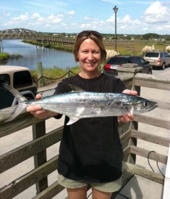 Topsail Report 9-8-2011 / Spots are starting to run Laurie10