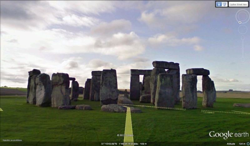 STREET VIEW : Menhirs, dolmens et autres mégalithes Stoneh10