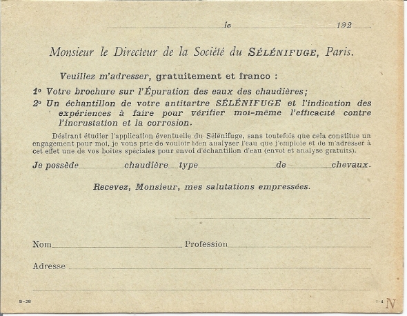 Si vous voulez une chaudiere à vie indéterminée Numar265