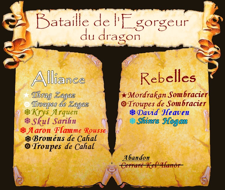 La Bataille de l'Egorgeur du dragon Batail12