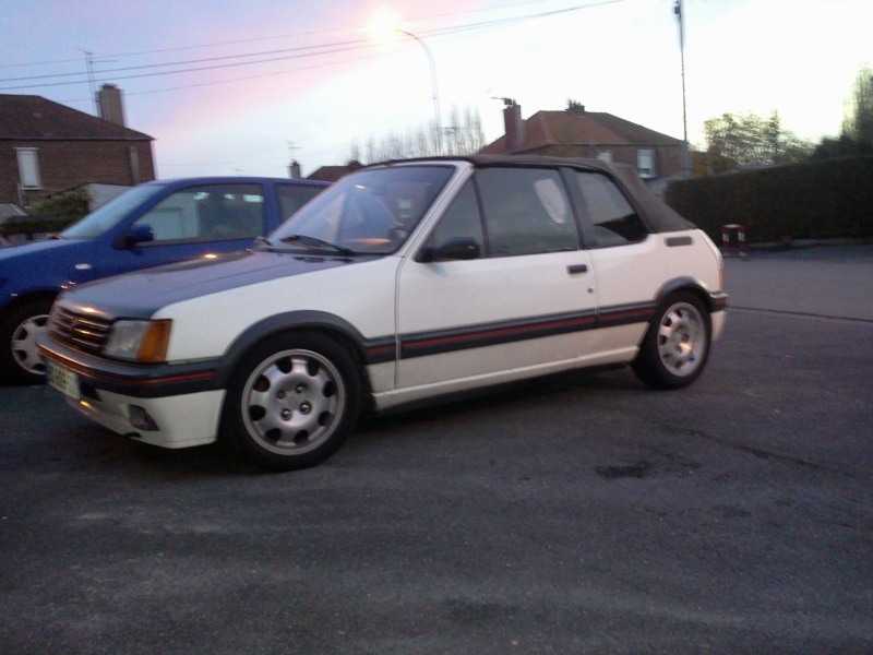 [gtiste59] 205 CTI 1.6L 115cv Blanc Meige 1986 Photo010