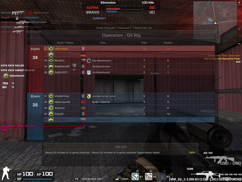 Ak103 = Cheat ? Combat10