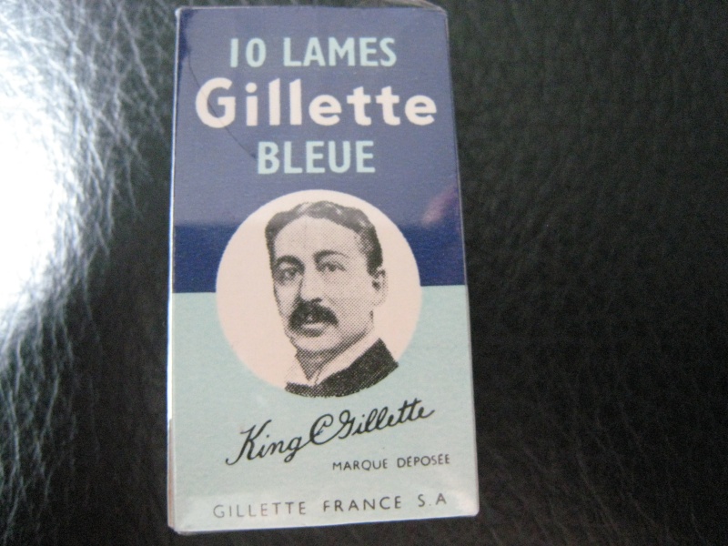Gillette Blue Blades vintage (acier carbone) Img_2135