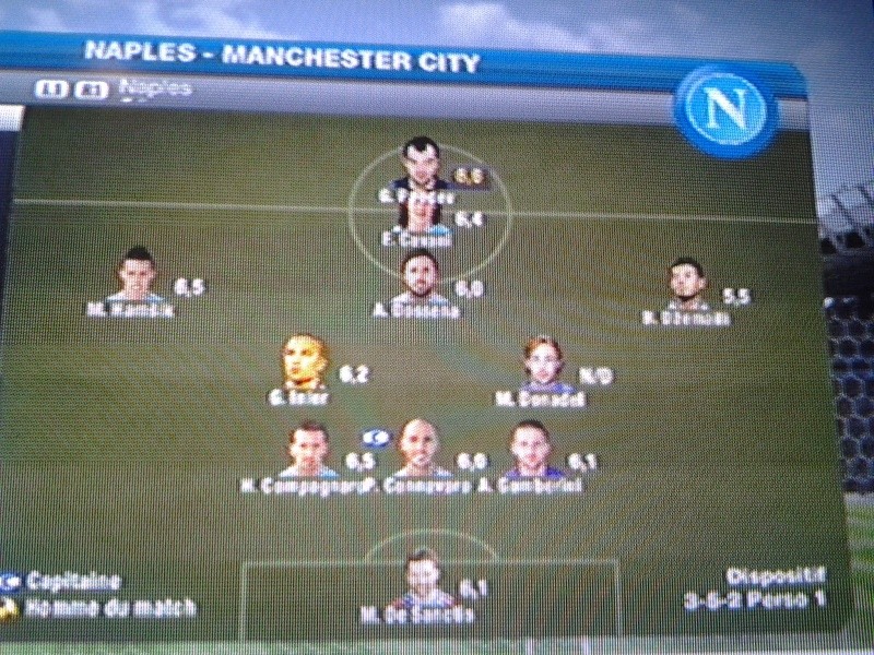 S.S.C Napoli Vs Manchester City 114510
