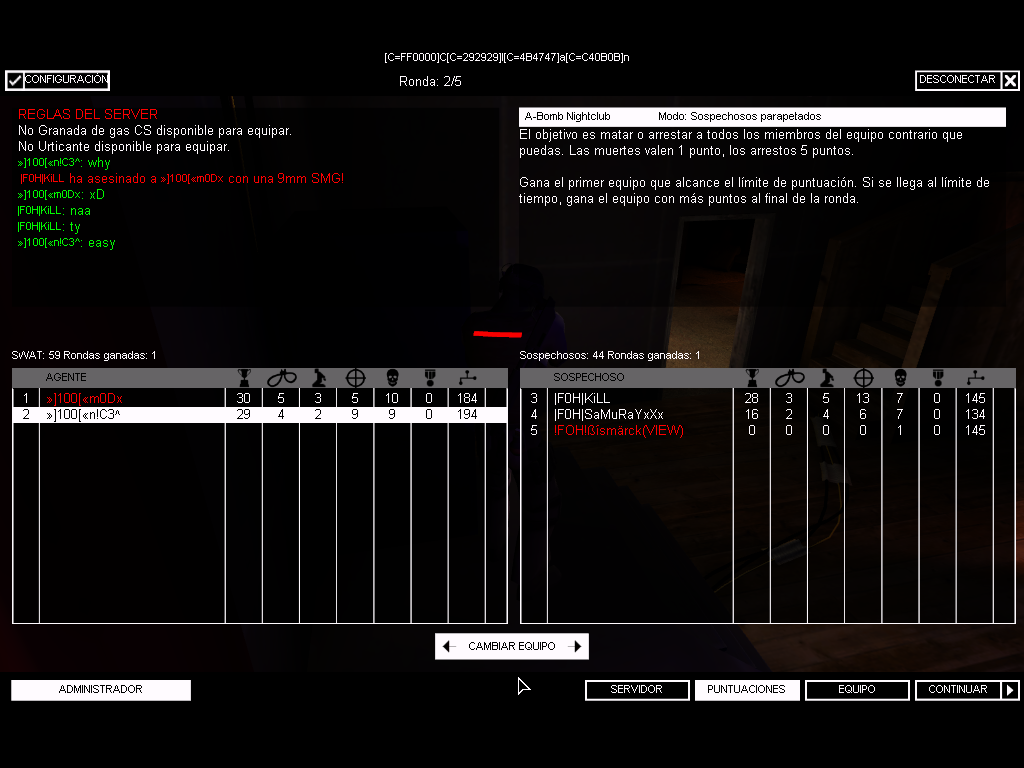  ||ДsF)»  vs »]100[« Swat4-35