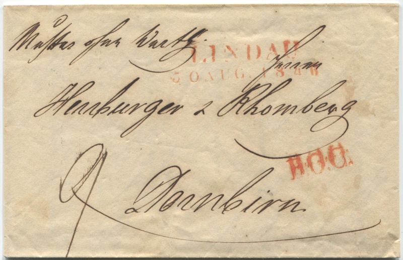 bayern - Der Postvertrag Österreich - Bayern von 1842 Mow_li10