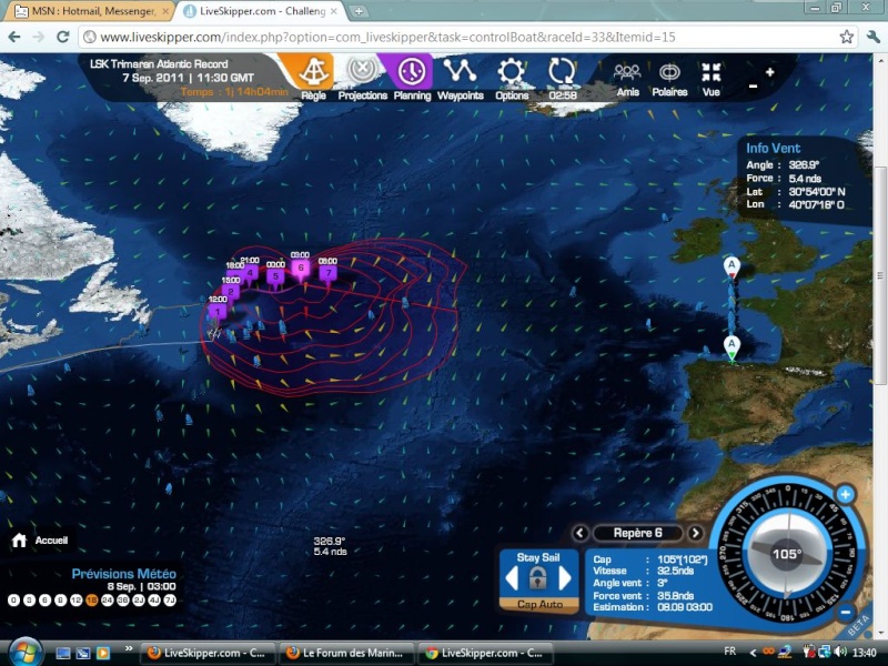 Challenge : Trimaran Atlantic Record - Page 11 Captu292