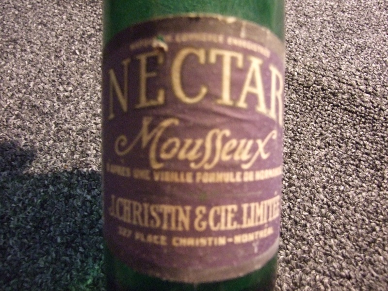 Christin 12 oz à étiquette Nectar Mousseux + bouchon 2011_020