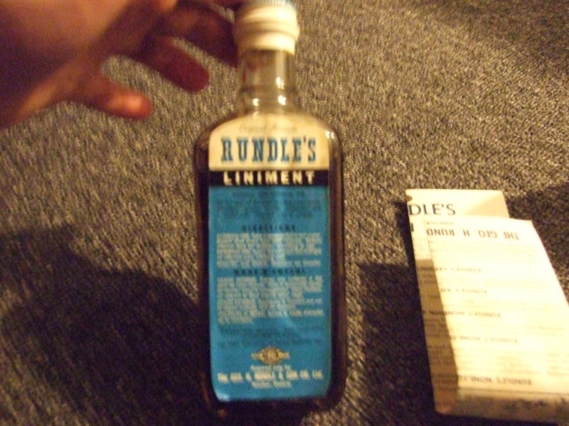Rundle's Liniment quelle année? Rundle12