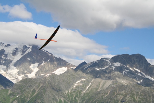 Vol planeur face au Mont Blanc, que du bonheur 77810